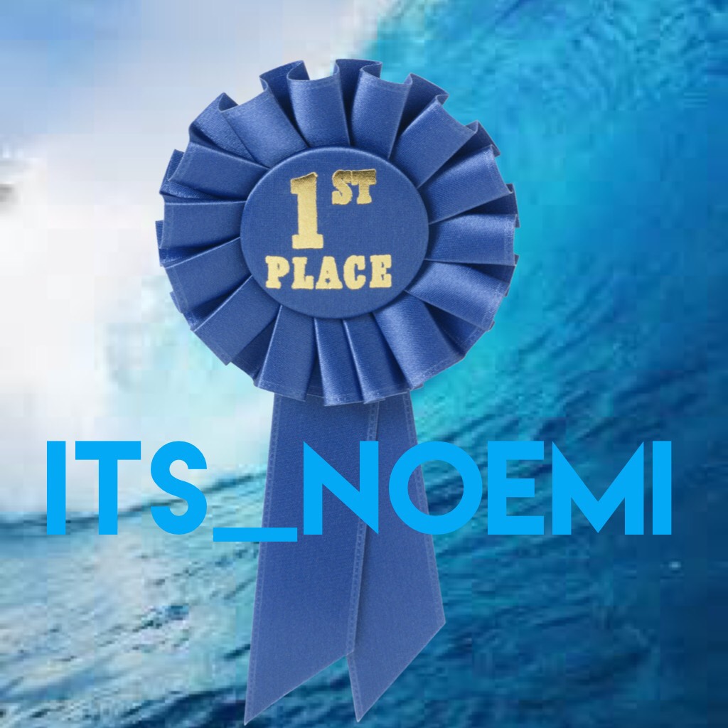 Great job its_noemi! Congratulations on 1st!