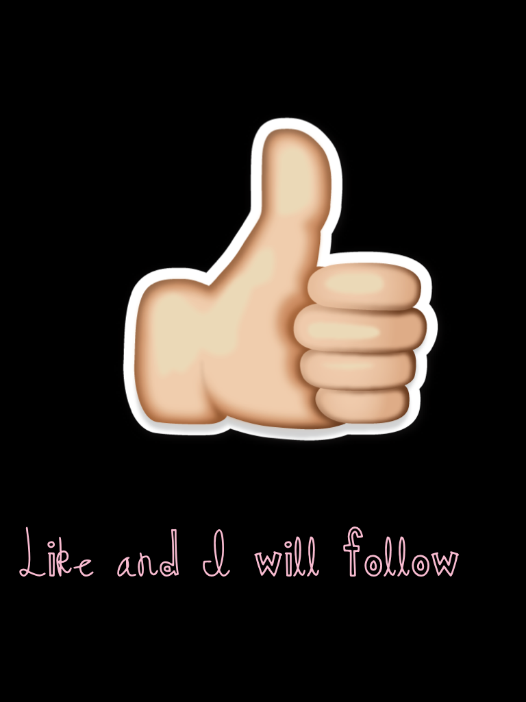 Like and I will follow