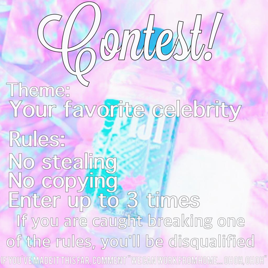 🌸Tap Here🌸
I decided to have a contest! This is round 1, but if there aren't many people entering, I might just give out prizes! For more info, look in the comments! Thanks babes!🌟💕💖