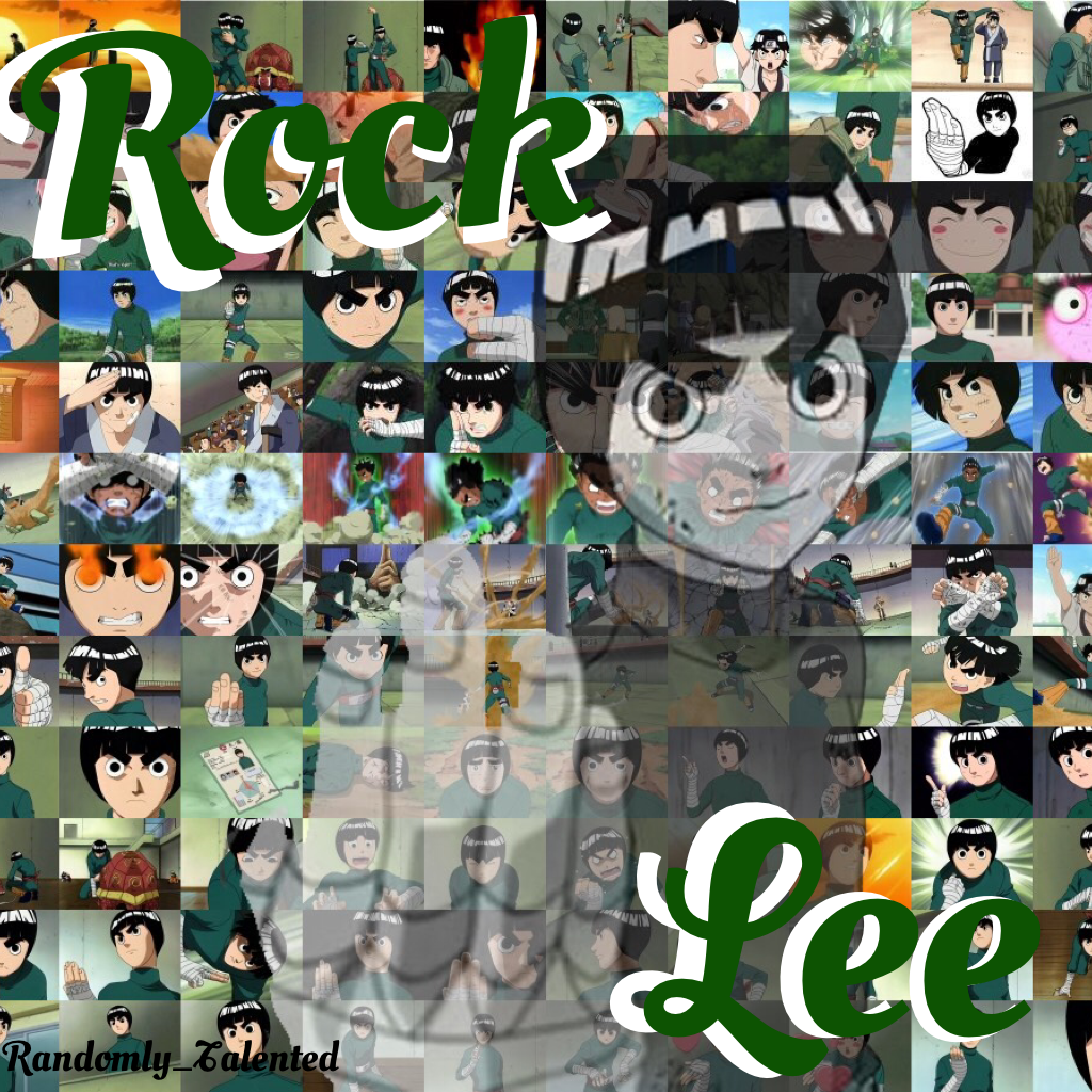 Rock Lee is one of my favorite characters from Naruto✨🍜