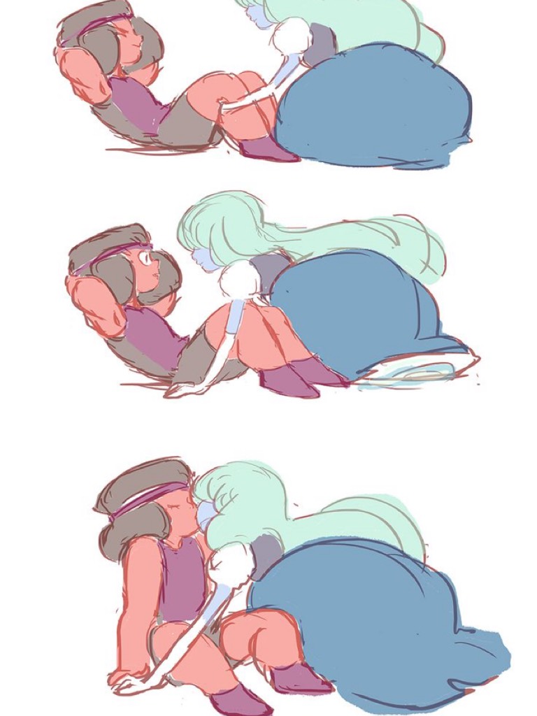 Ruby and Sapphire: my favorite and the cutest gay icons ever
