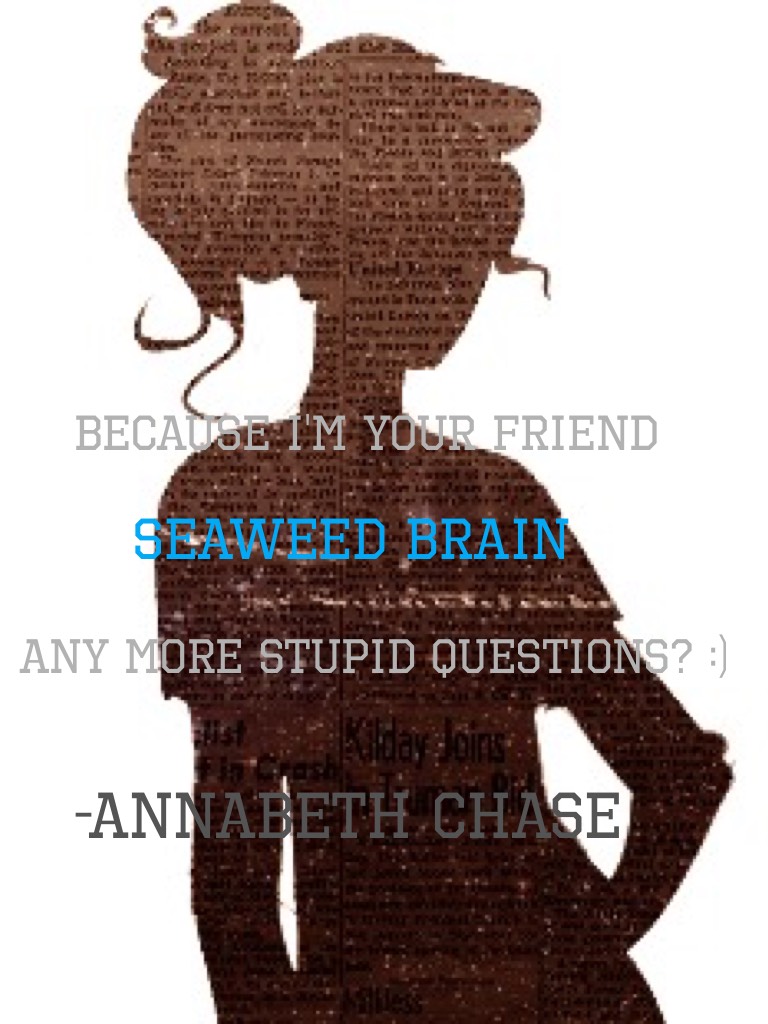 -Annabeth Chase