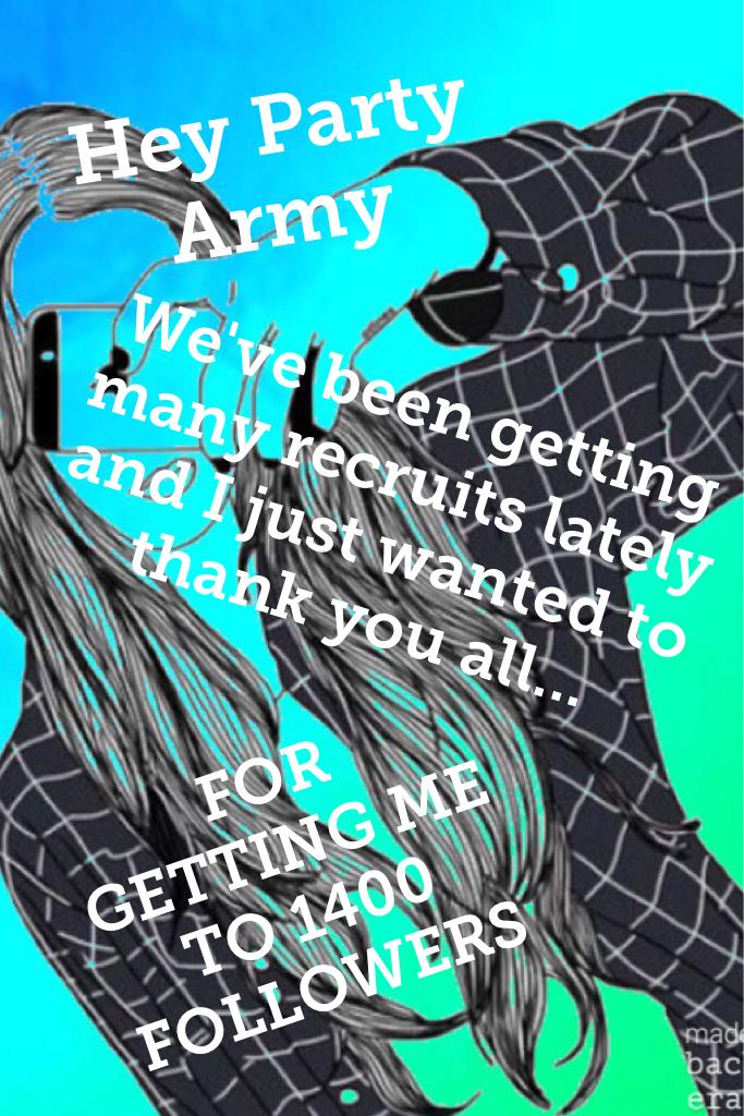 Hey Party Army!!!!