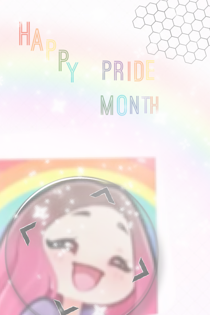 Tap!
I know I'm really late to this but I still made and it's still June!! The LGBTQ community is beautiful and need to be supported! 
