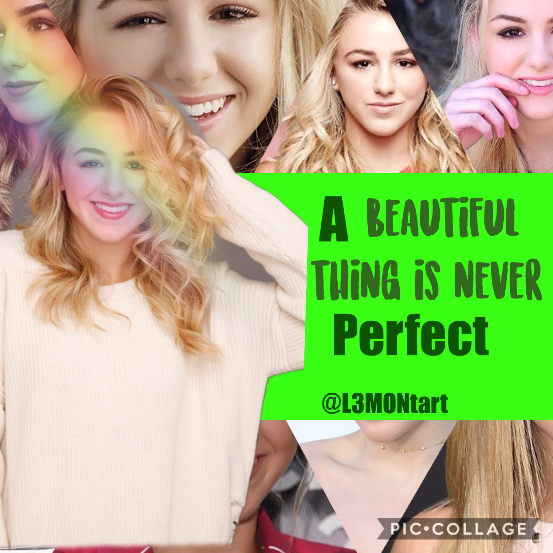 It’s Chloe Lukasiak!!! Tapp!!
I love this type of collage.

QOTD: do you like this style?
AOTD: your choice