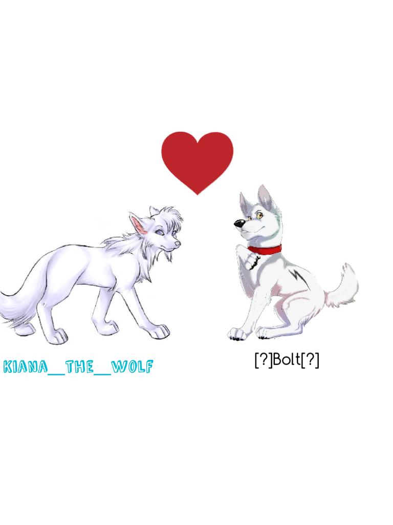 It's my account profile picture in Hi!puppies my name is Kiana_the_Wolf and that's my Bf Bolt I found him in the game. Anyways yay!