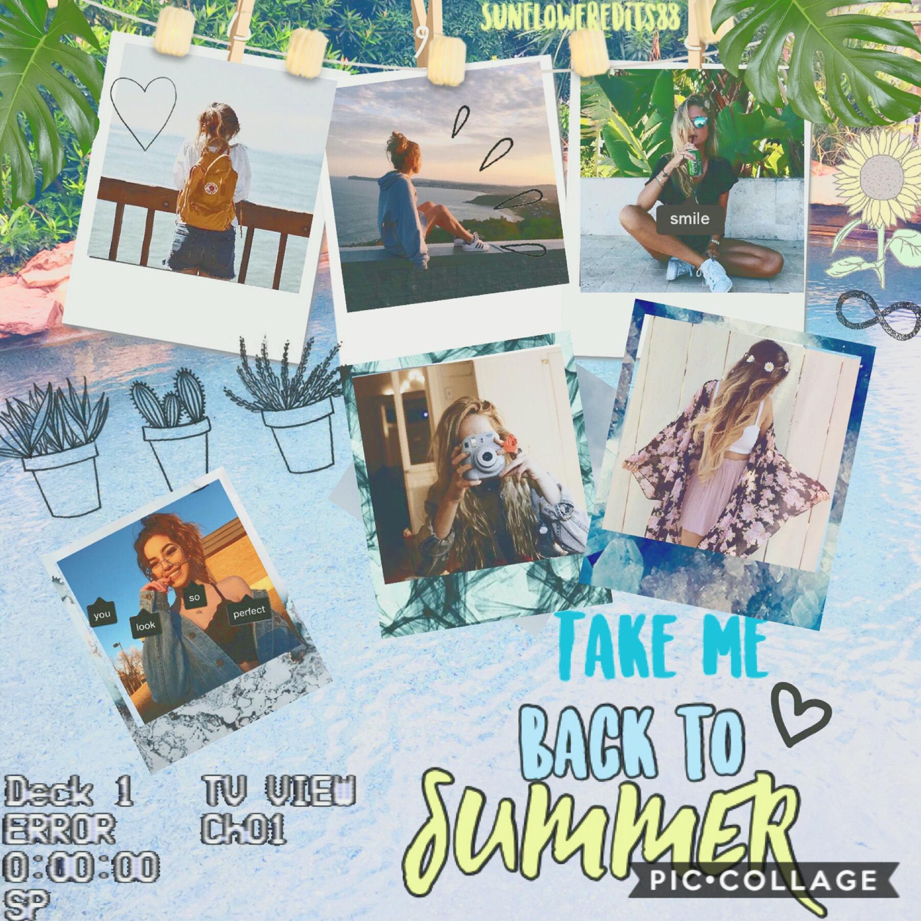 🌸T A P🌸
hello!! One of my better collages I’m super proud of this one!! I am Australian and it is raining and miserable and so I wish I lived in America and it was sunny!! 
QOTD: What is ur favourite season?
AOTD: Summer or Spring I like warm weather 🌻
