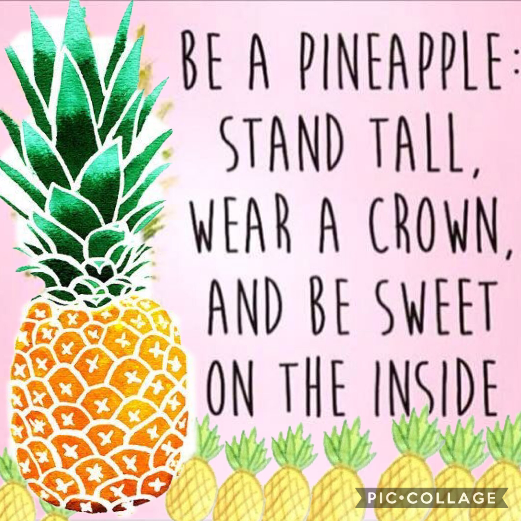 I love pineapples