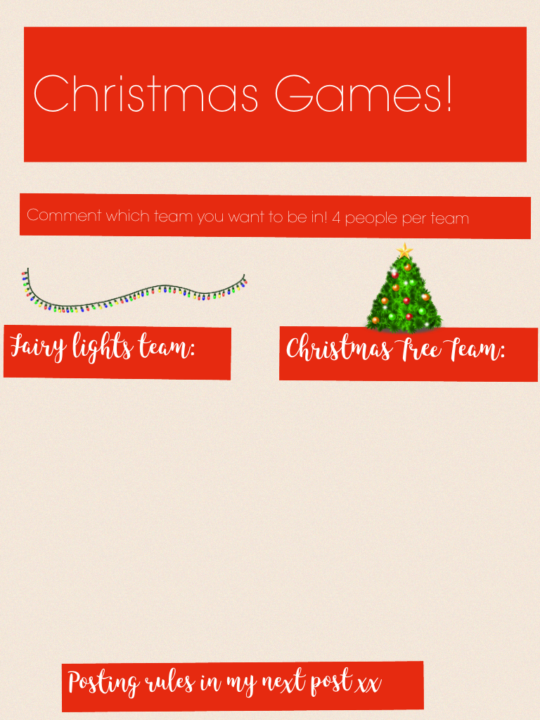 Christmas Games! 