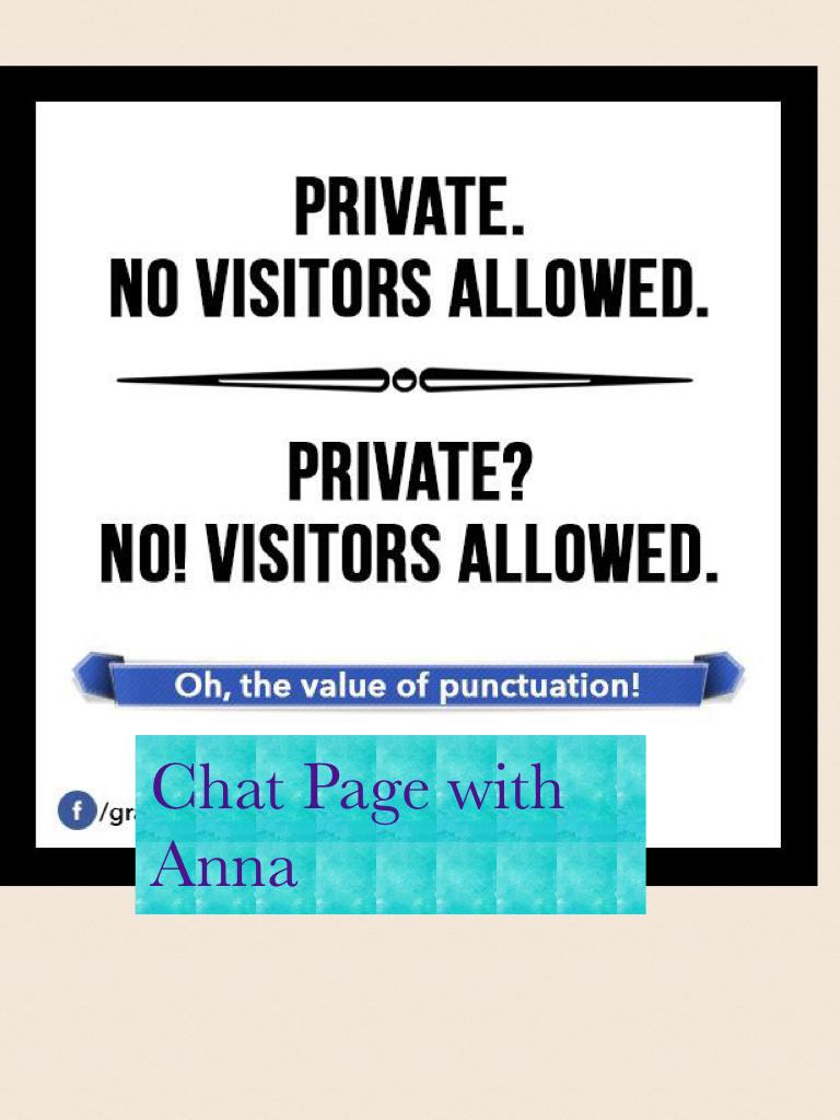 Chat Page with Anna