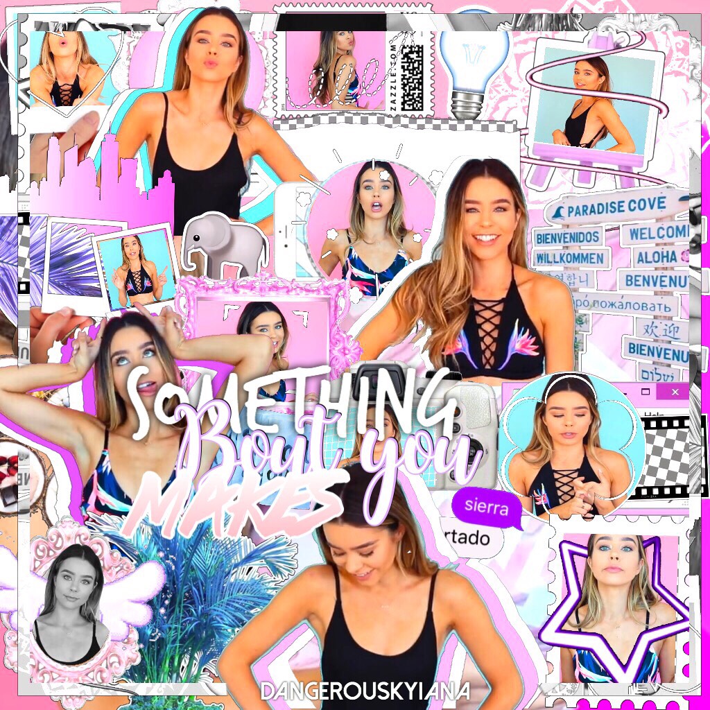 💕3.4.18 TAPPY💕
Hey guys!!💘🙌🏻I'm back w/this beautiful edit of Sierra!!✨how as ur weekend??😁mine was okay but I have loads of school work I need to complete uhhhhhh!!!🙄😑😂collabs??🍀