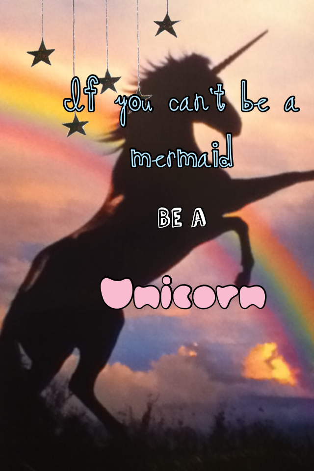 Be a unicorn 🦄