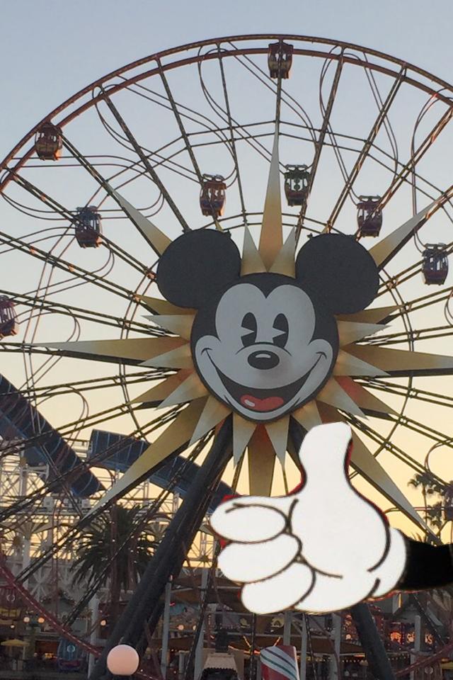 Mickey says "Good job!"