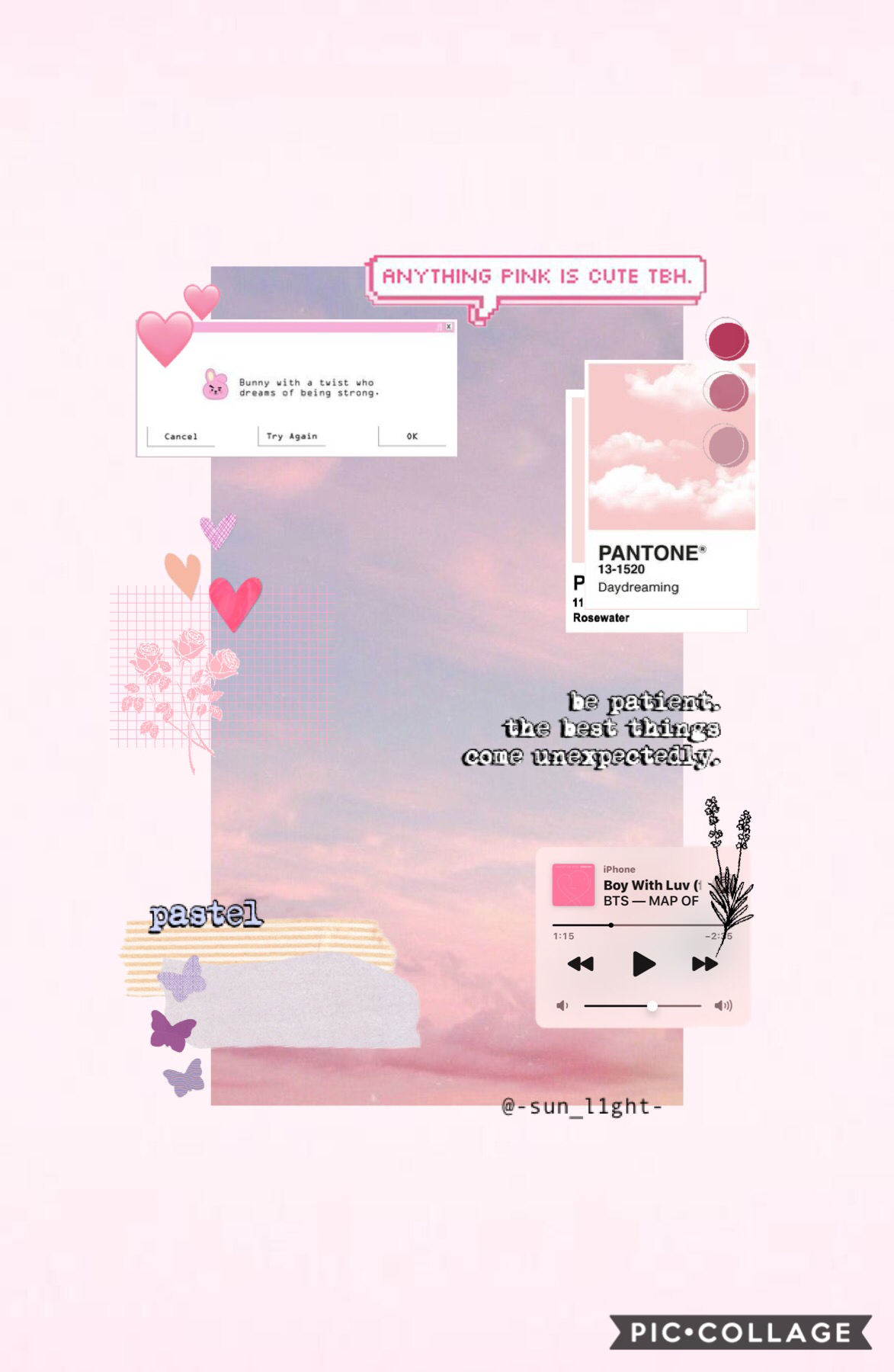 🎀 cute lil pink edit from a while back! 🌷
any one else here who enjoys BTS? I’m only a small fan and like a few songs, as I haven’t explored very many; suggest some of your favs below! (also isn’t BT21 so cute!! 💓) 7•9•20