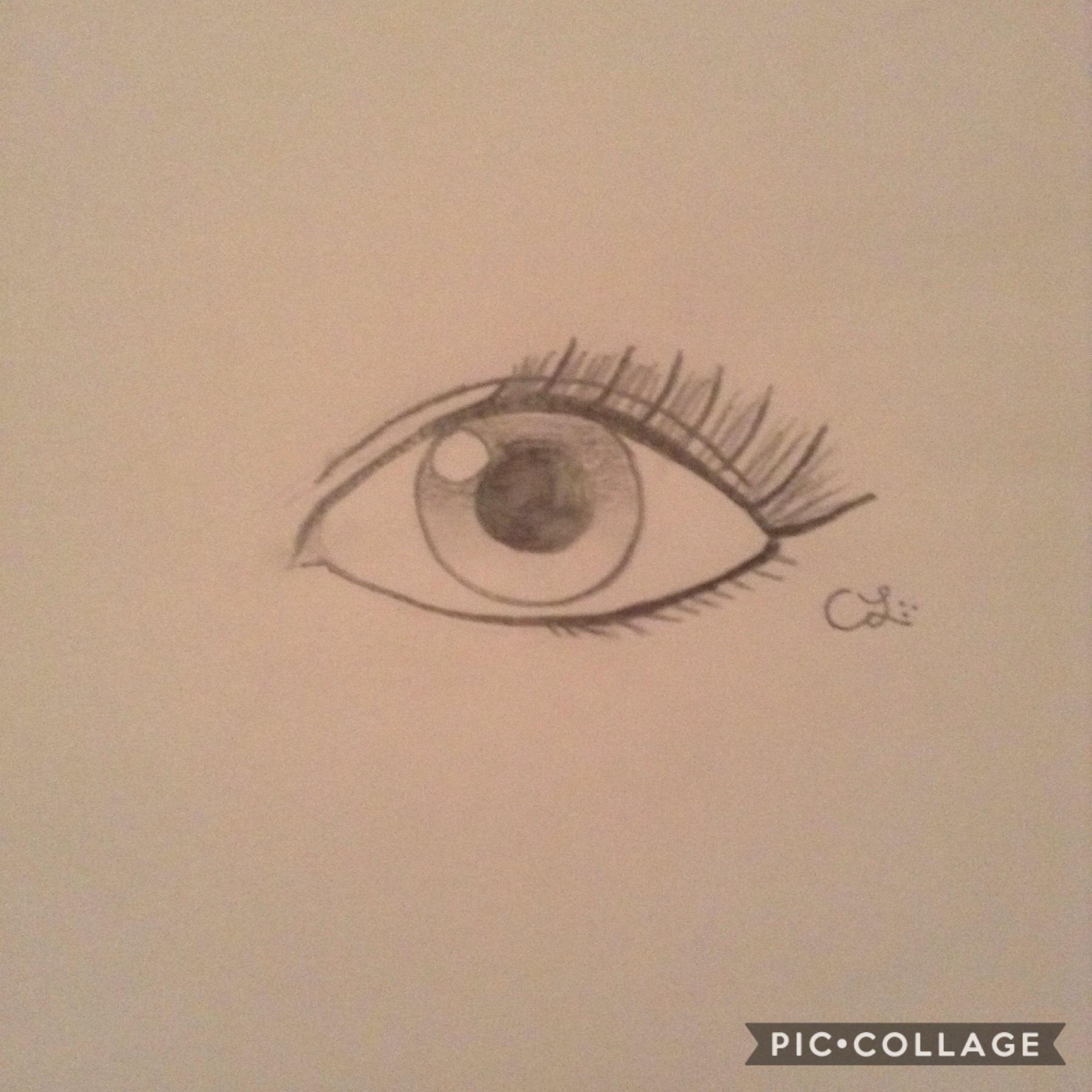click
song rec: I Need U by BTS

yo I drew an eyeball yesterday because I got bored and had nothing to do🙃👀