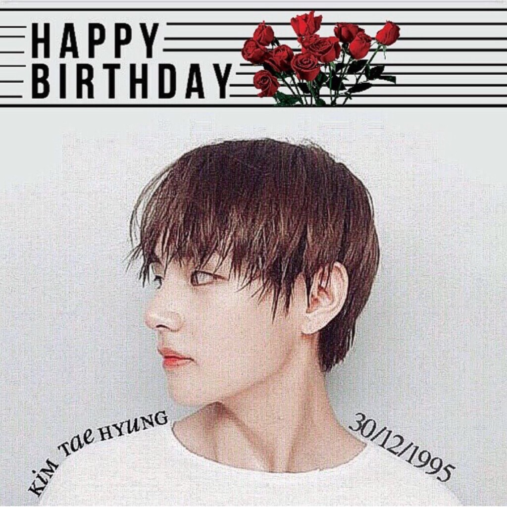*+^•.~|HAPPY BIRTHDAY TAEHYUNG!! |~•.^+*happy birthday to this amazing person, singer, dancer, actor, friend and a really great guy!! Hope you had an amazing day!! Love you🌹❤️
