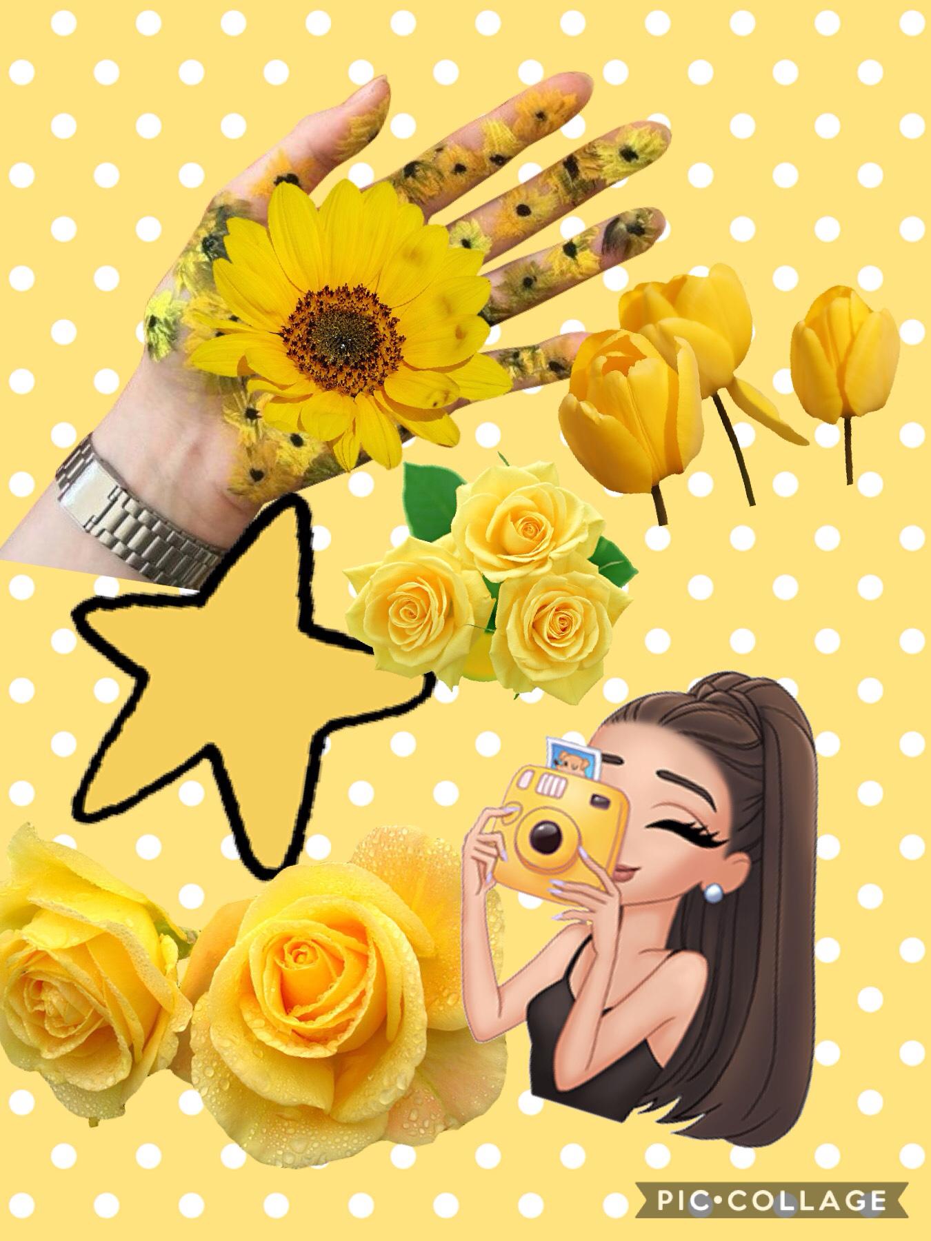 Hey guys it's aesthetic_ashleigh and the this is a yellow pic follow me ☺️😊