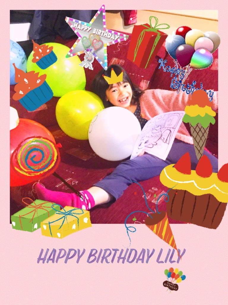 Happy Birthday Lily 
