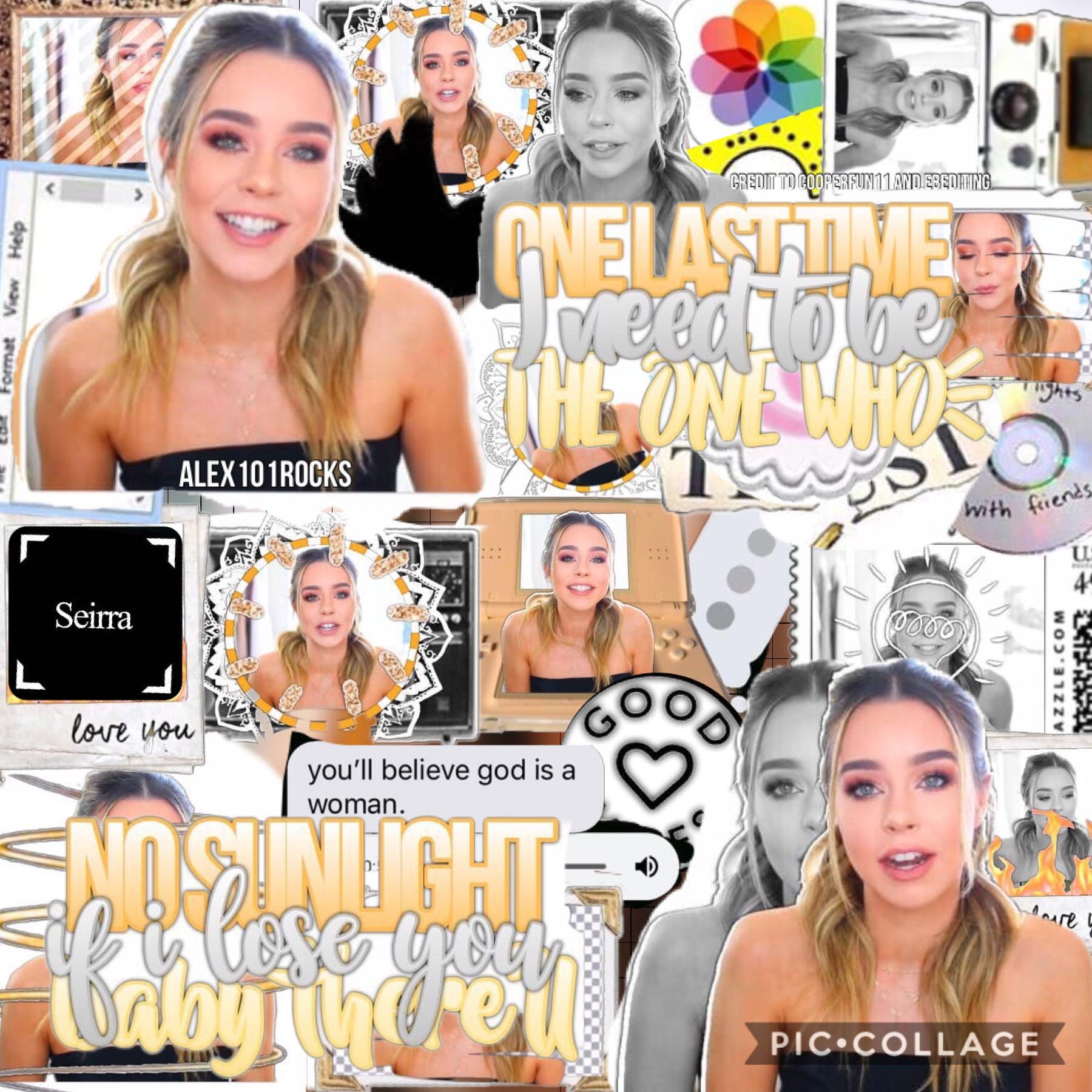 Tap



Hey guys sorry for being so inactive lately because it’s Summer break I know but During summer break I have to go a lot of places help my family and our house is for sale as well so yeah.... Hope you like and comment on this collage! Love you guys!