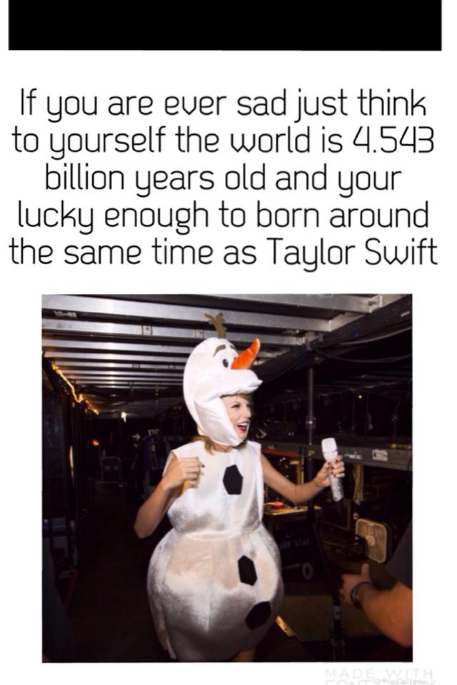 Omg this is so funny. Credit to SwiftieOncer13