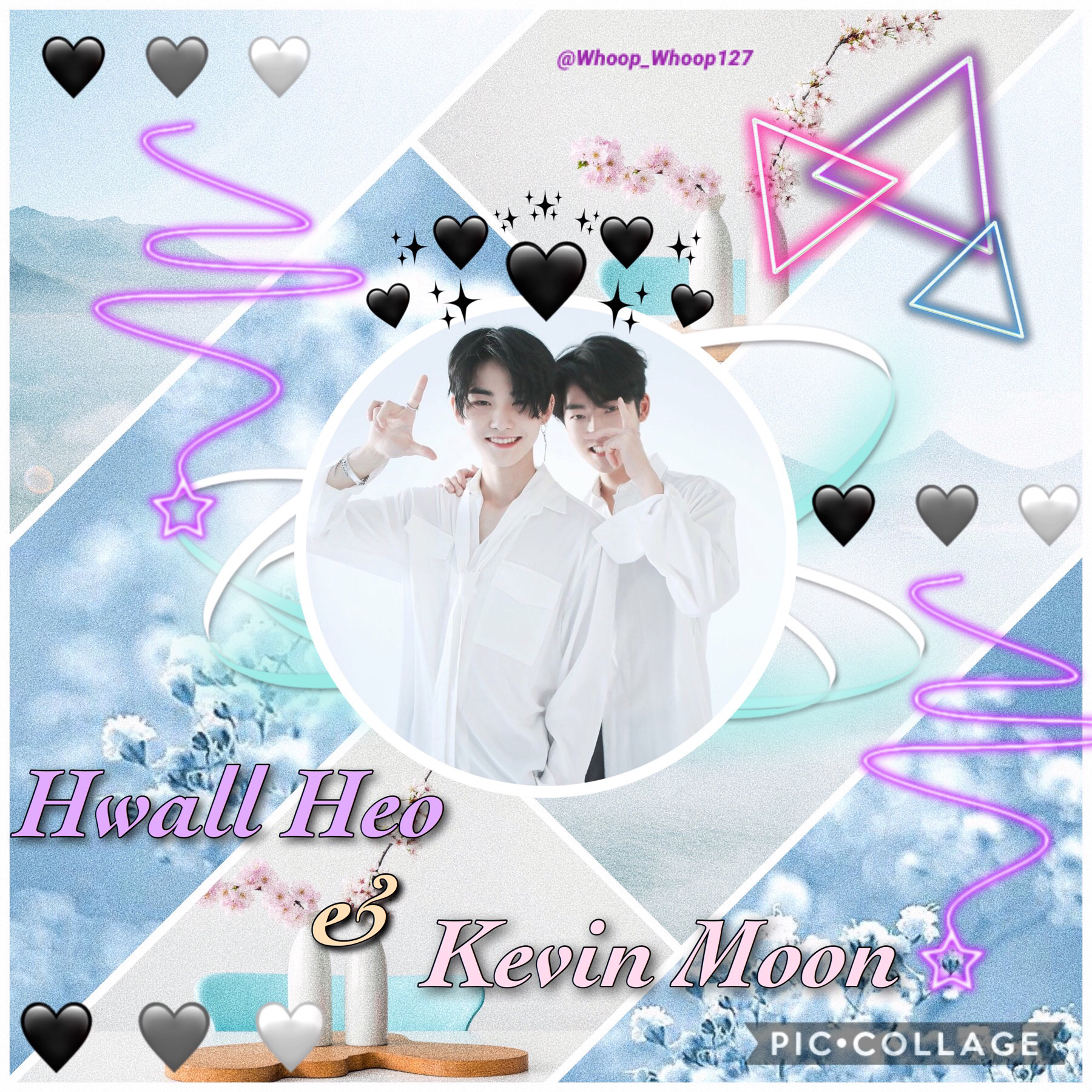 •🚒•
🌷Kevin and Hwall~The Boyz🌷
Bloom bloom POW!
Tbh Hwall and Kevin look like twins (not in a bad way!)
I love them both uwu💕