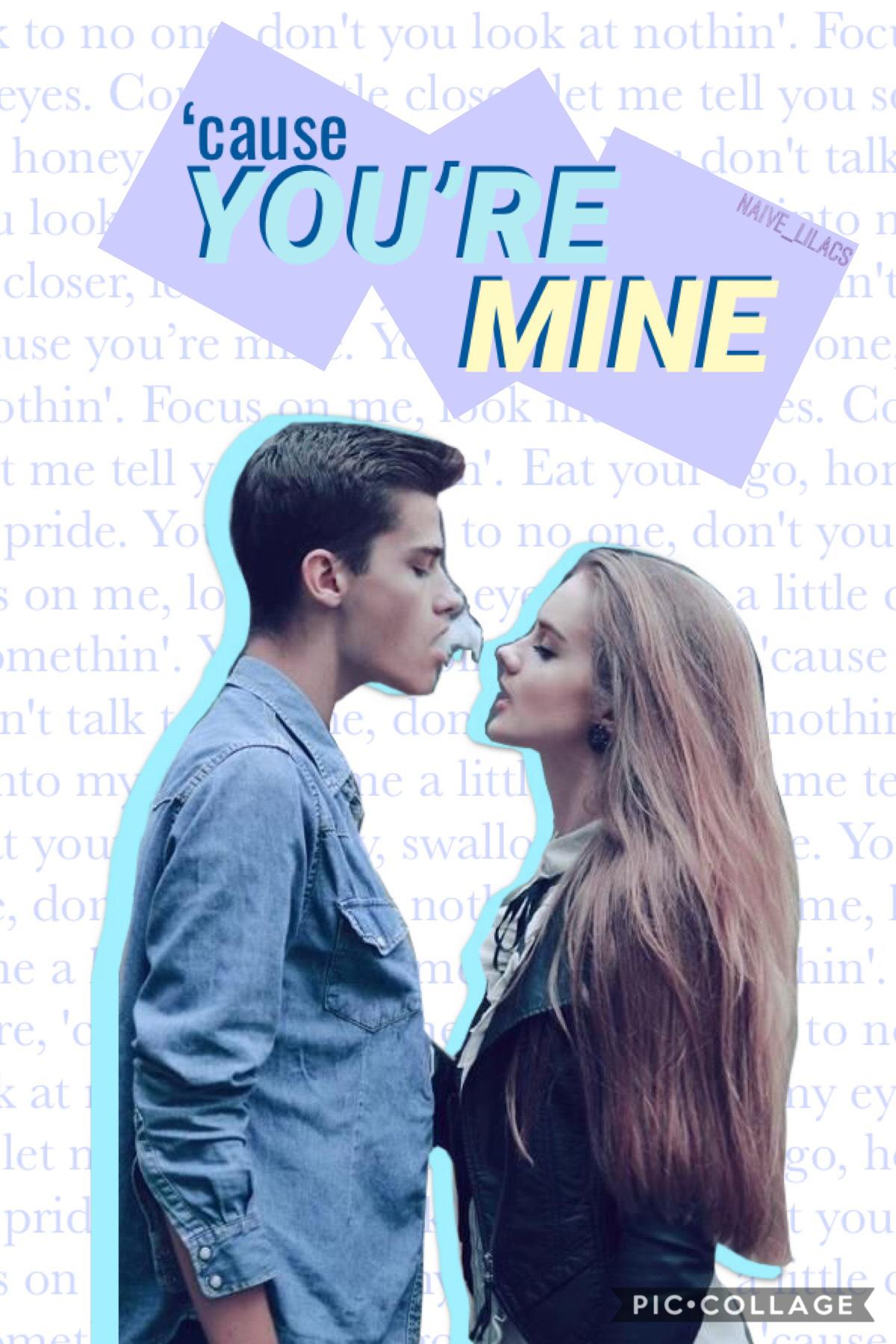 ~You’re Mine, by: Phantogram💙it’s currently one of my favorite songs and I definitely recommend it🎶I need to stop being active for 2 days and then inactive for ~4 days, apologies😓I’m in a more content mood today :)