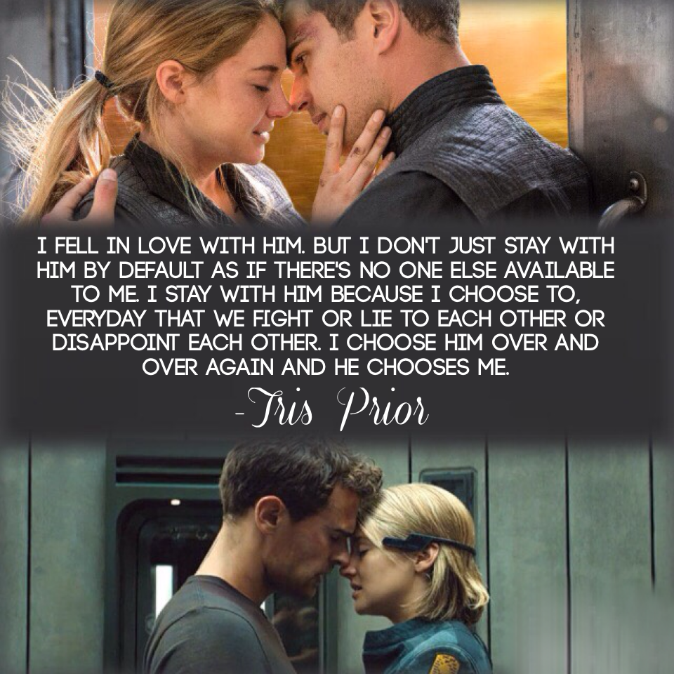I watched Allegiant yesterday!! It was really good and actually funny at some parts!!😊💕