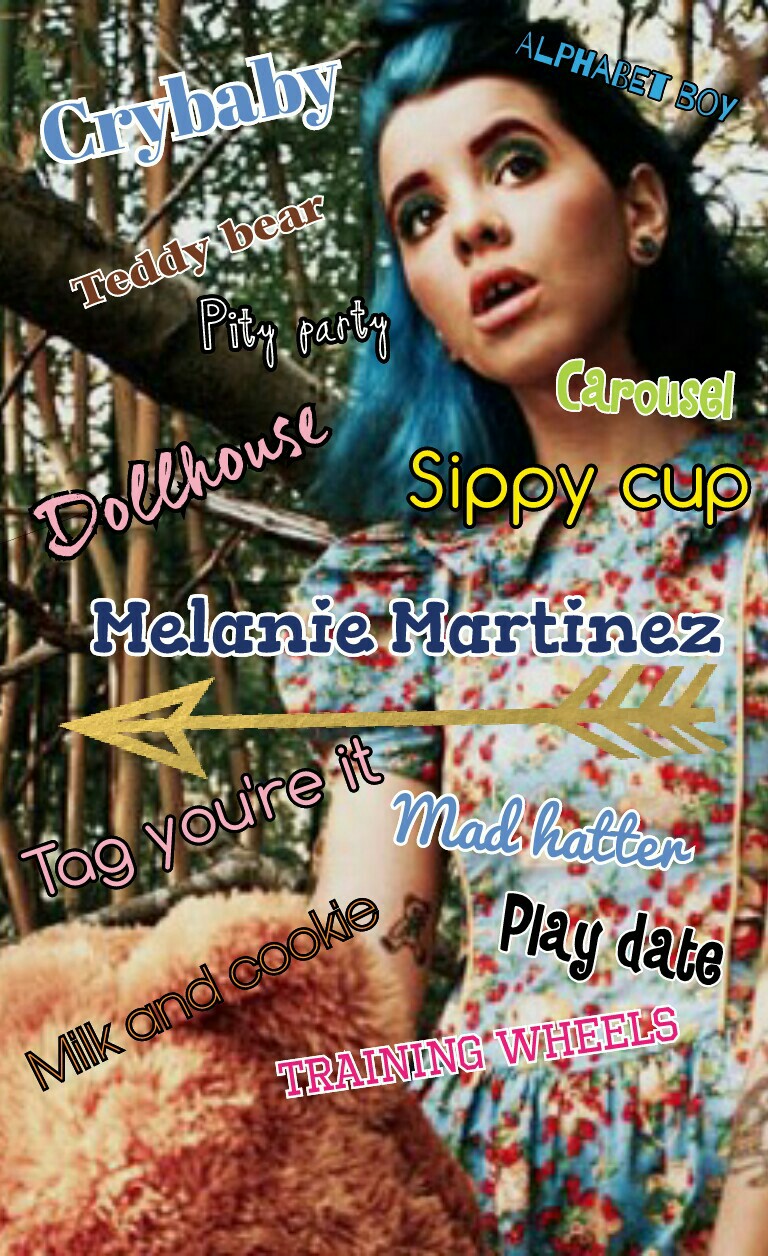 here is a Melanie Martinez edit not that good but it has all her songs 😊