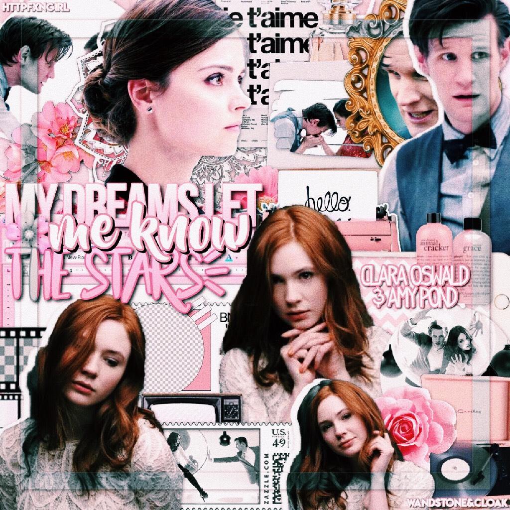 🎀tap!🎀
heres a collab w my fave @httpfxngirl! we both did our favorite companions (clara oswald and amy pond!)
q//favorite friendship from tv, movies, & books?
a//either hal jordan and barry allen or bucky barnes and steve rogers!