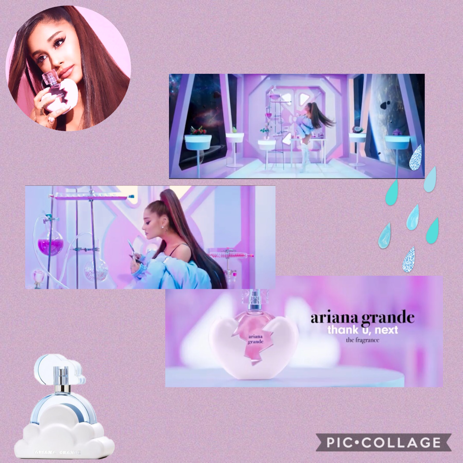 🖤 TAP🖤

Ariana Grande’s new perfume ‘thank u, next’ is now out! 🖤💕 In the pink laboratory photo you can spot strawberry, peach, coconut, purple donuts and a small pot plant. Maybe these are some of the ingredients? 🤔