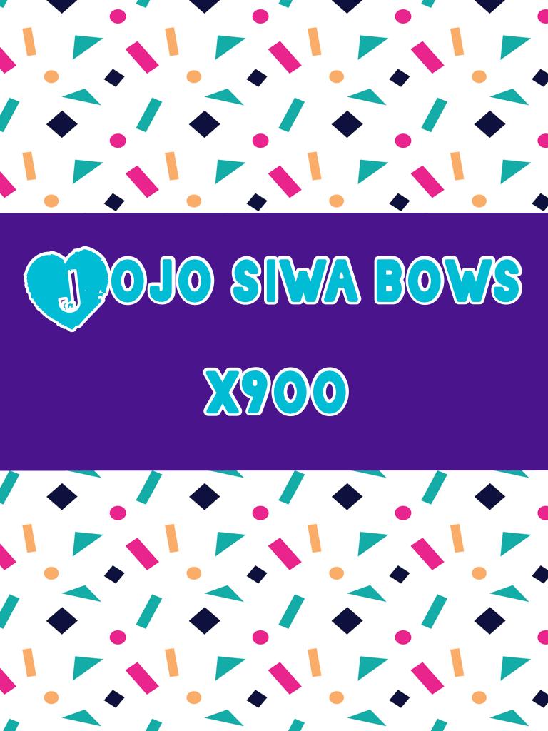 Jojo siwa bows x900 get me some