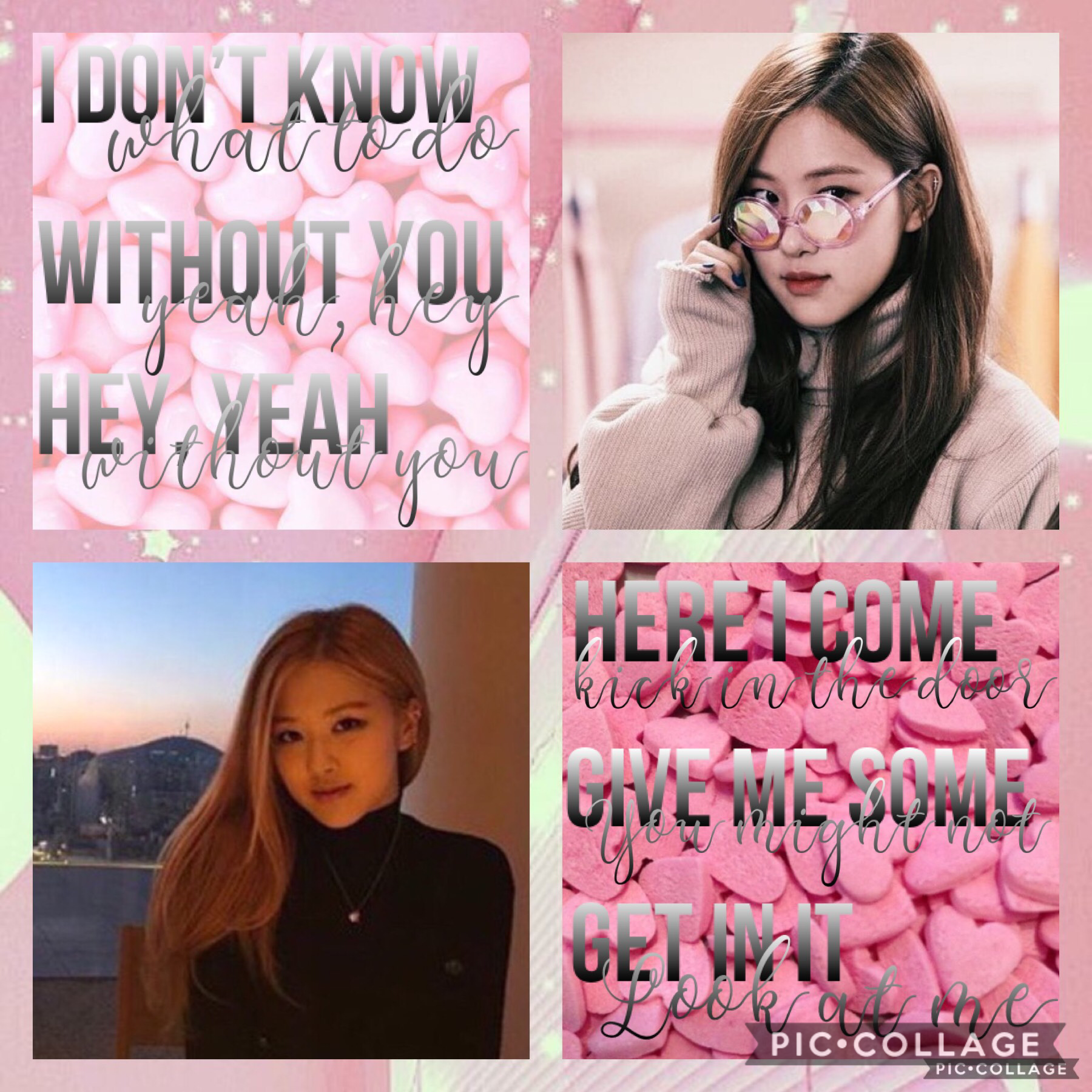 HEY IM BACK ok sorry for caps abuse but like yea, try to guess the two different songs by blackpink