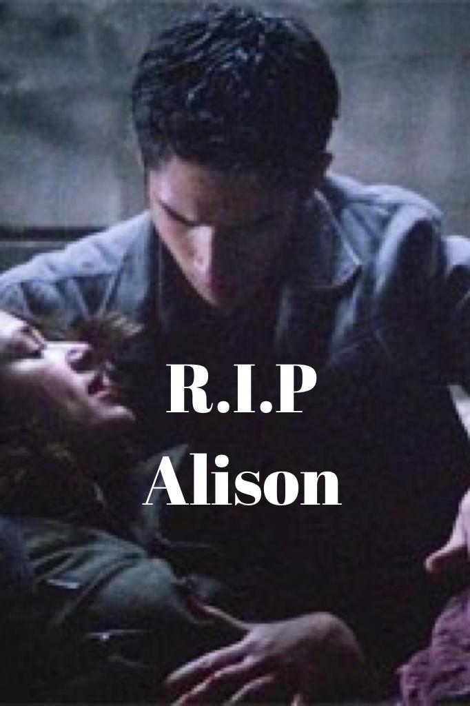 R.I.P
Alison
❤️