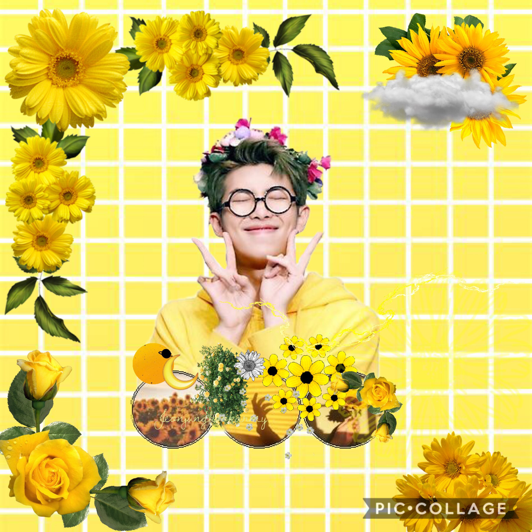 🌻tap🌻
Hello
I think this is my last post until August 
Because I have one more week of school
But I still have my other account @whyyousad
Sooo yeah luv you kookies!!
Bye~