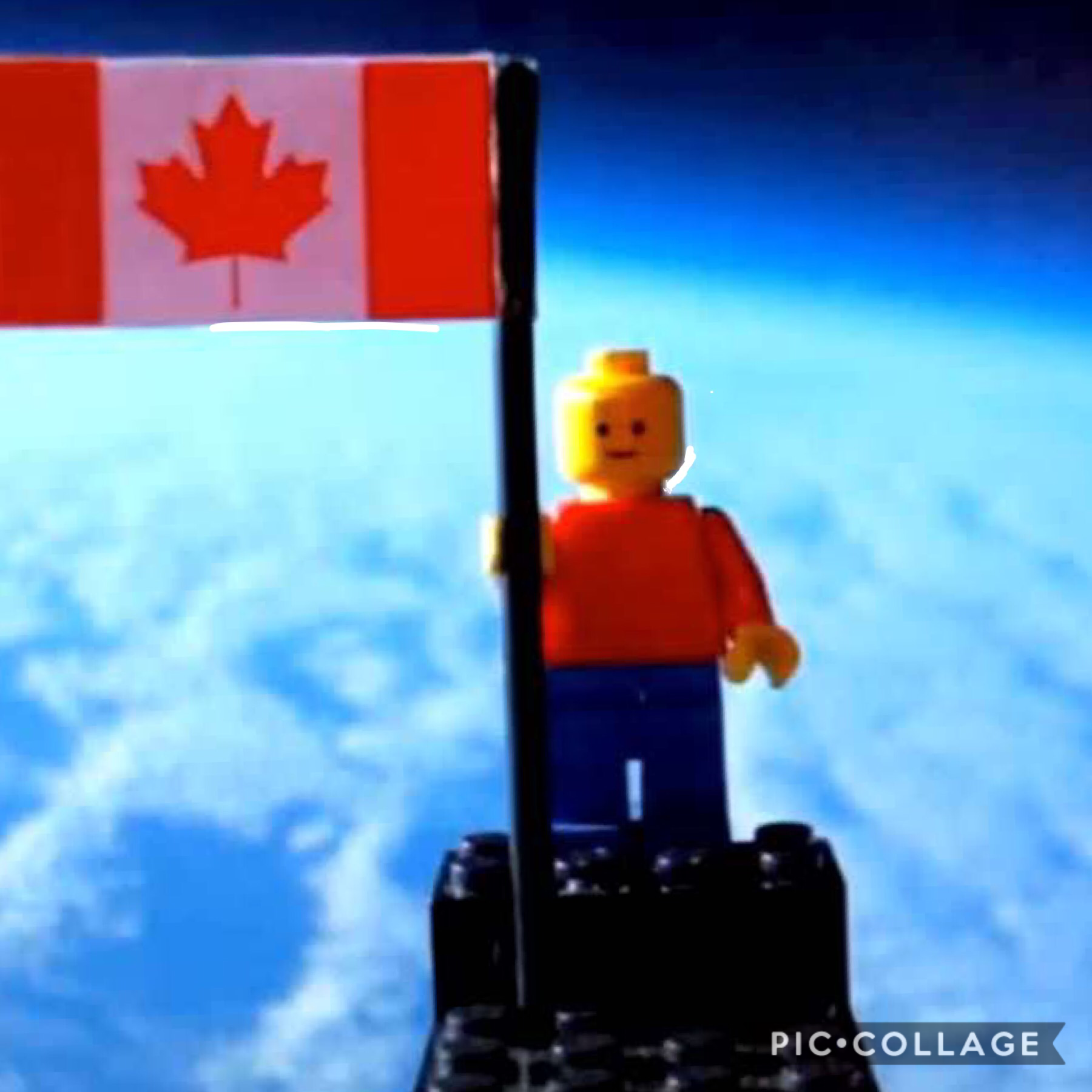 Have you heard of the LEGO guy in space