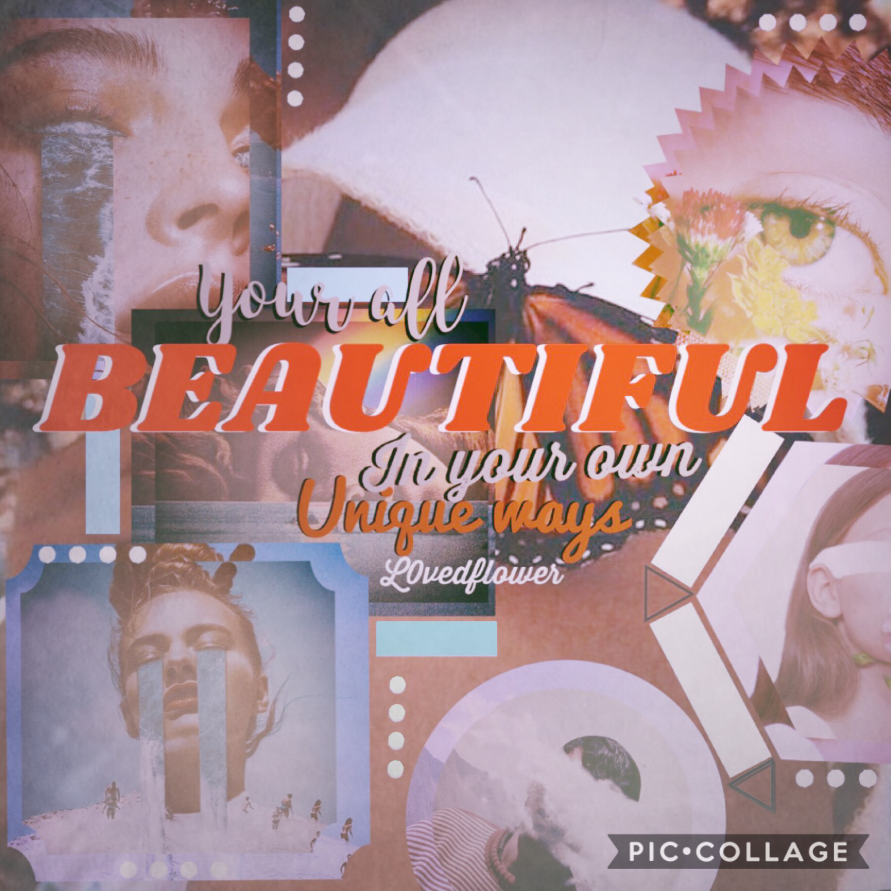 [click]
Just thought, my followers, friends and everyone should know that they are beautiful and amazing in their own ways. I made this. Hope you likeeee it:👊🏻✨💓seeeeyaaa x