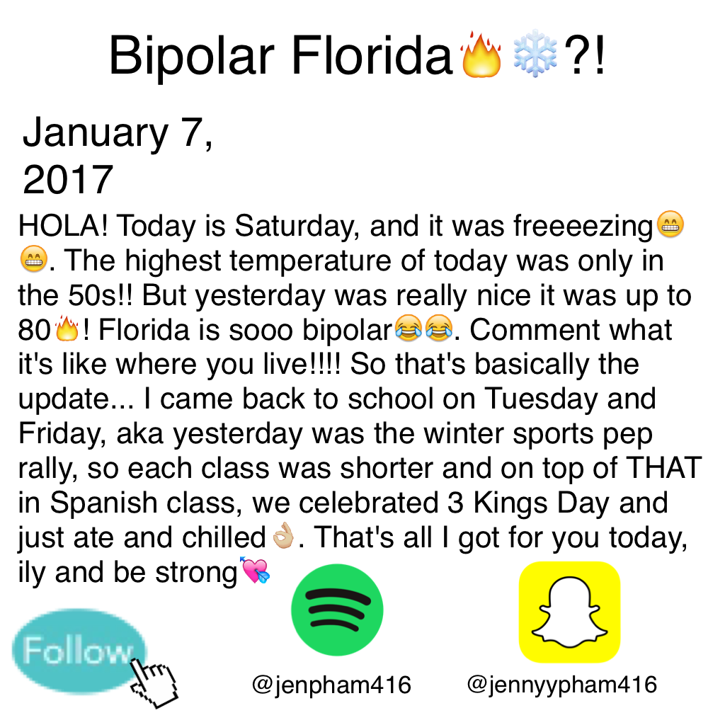 Bipolar Florida🔥❄️?! 😂 
