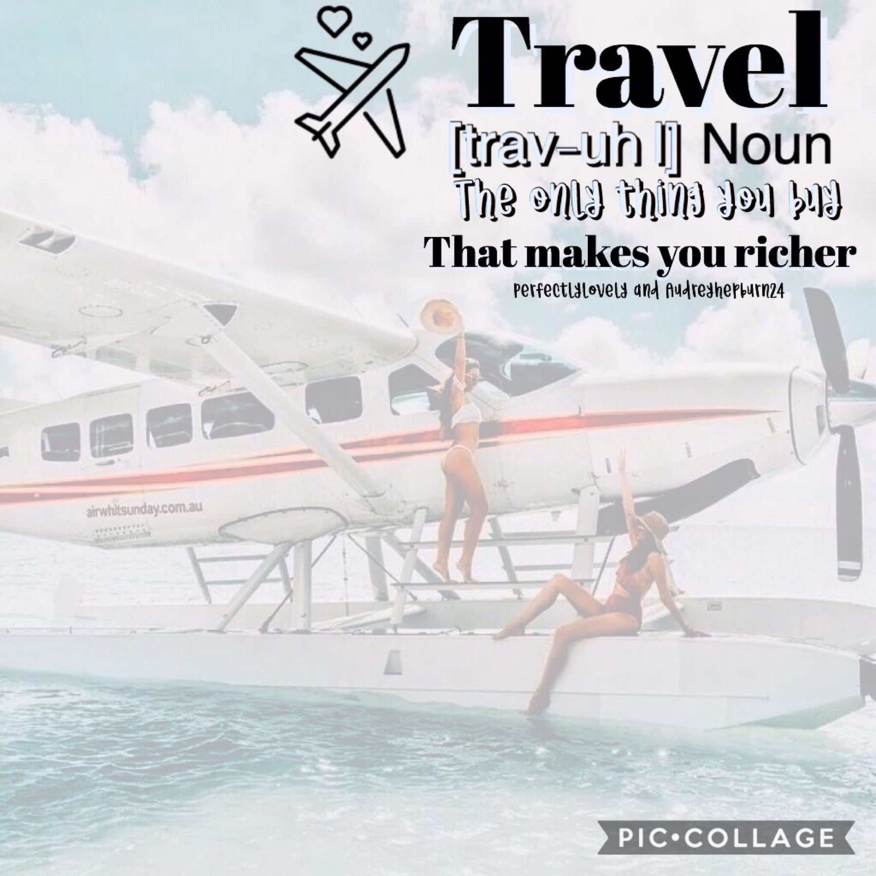 Collab with.... 
the amazing audreyhepburn24!
Go follow her! She did the background and quote and I put it all together
Qotd: favorite vacation spot?
Aotd: has Italy