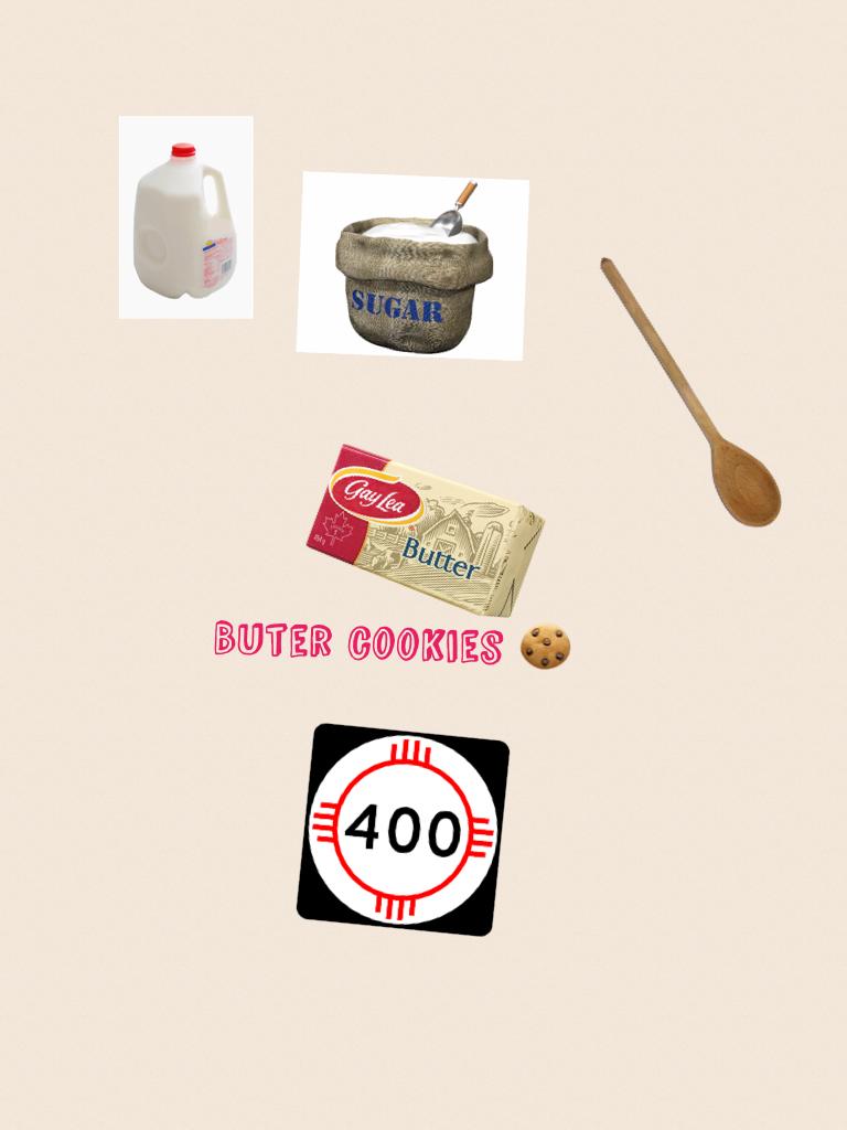 Buter cookies 🍪 
