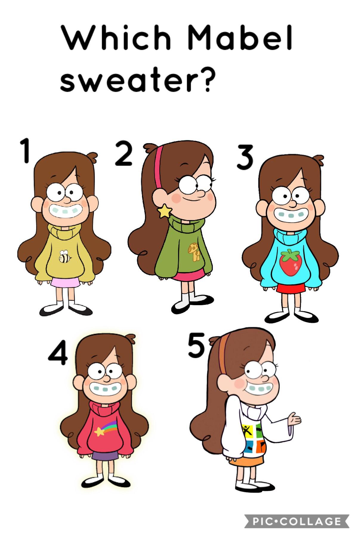 I love Mabel sweaters
