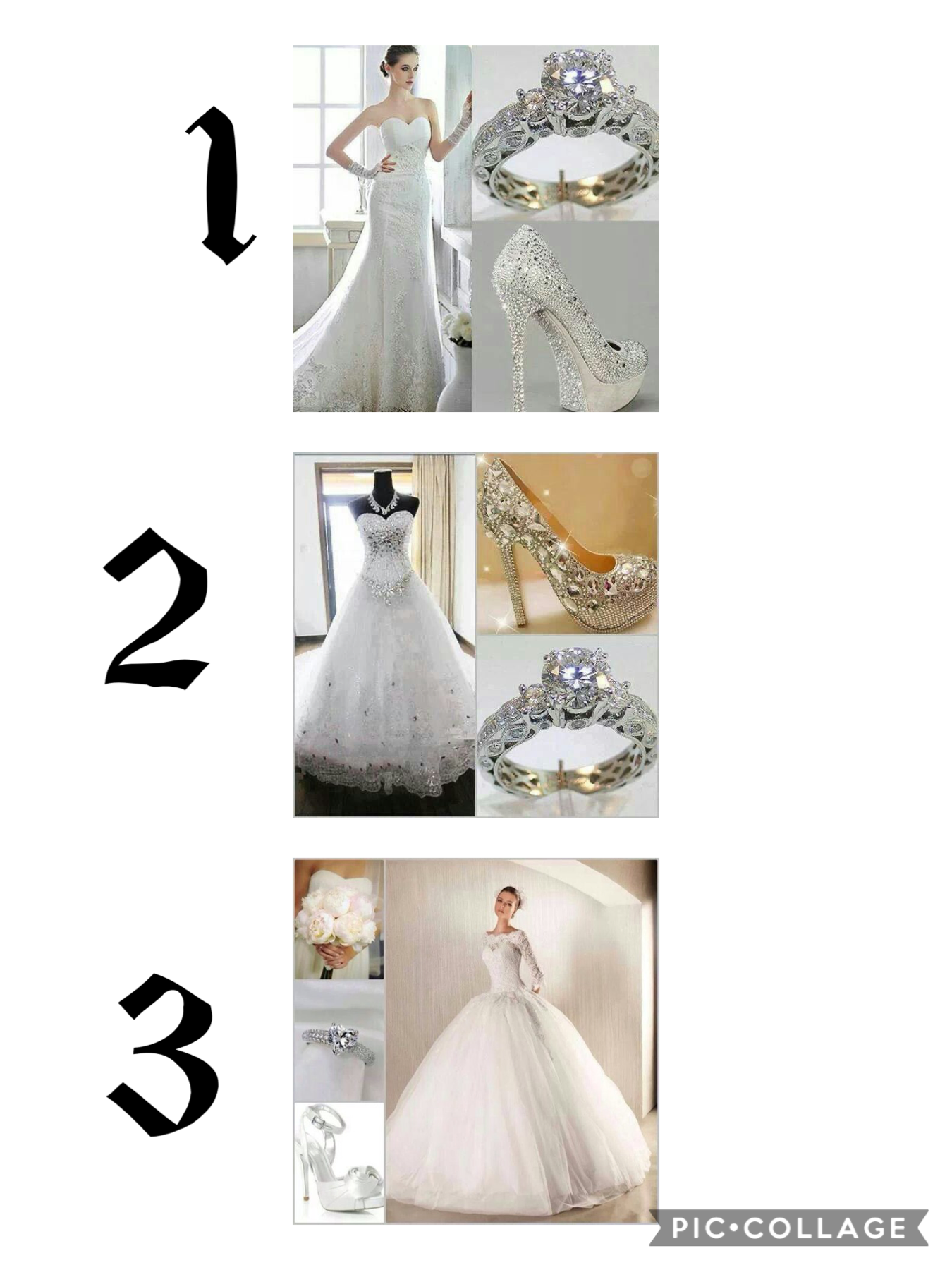 Which one do you want for your wedding 