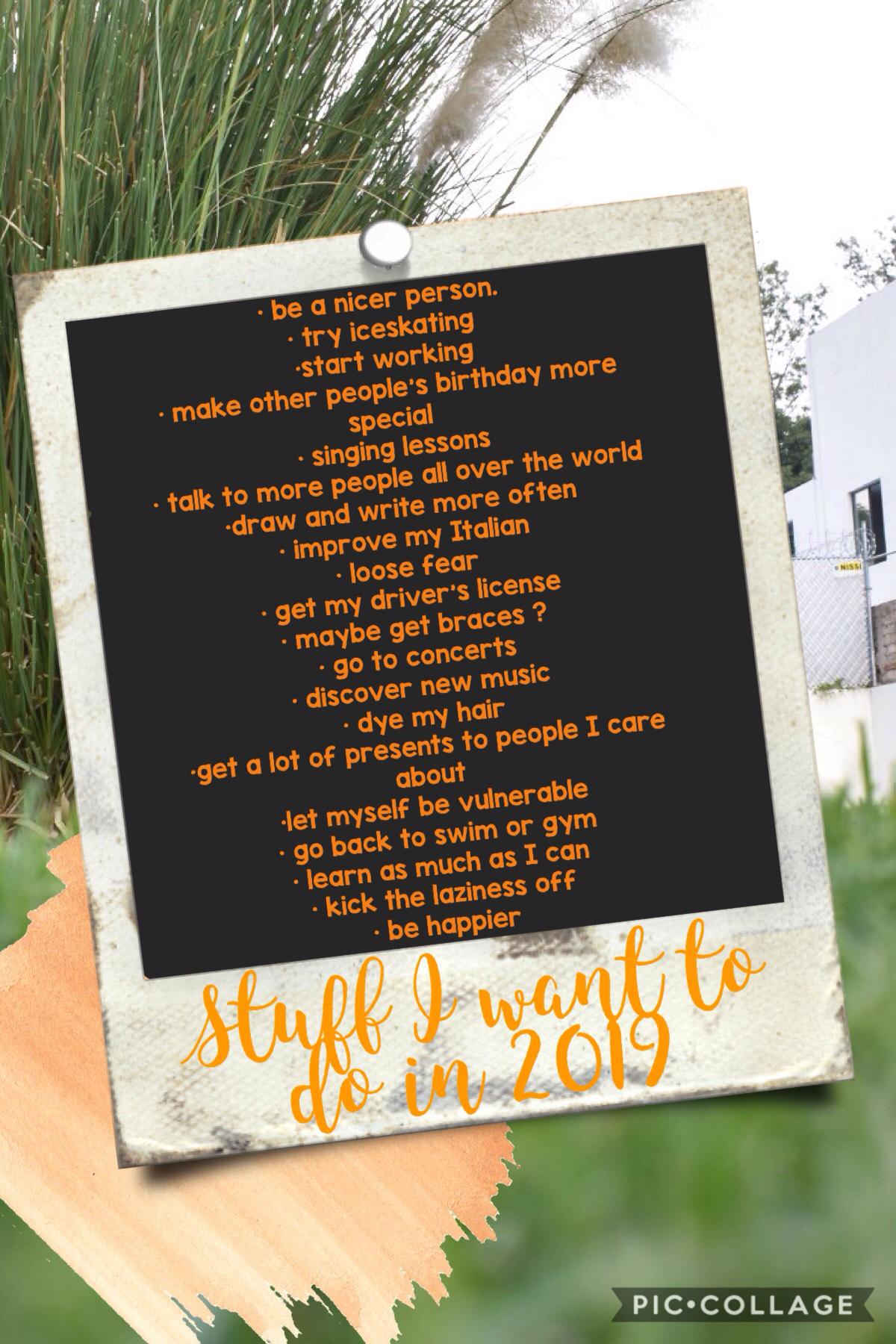 Just putting this out here 💖. What's in your list this year? 