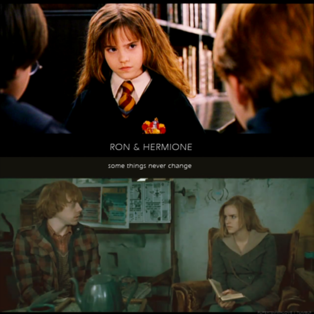 I saw this and just had to repost it! I love Romione so much