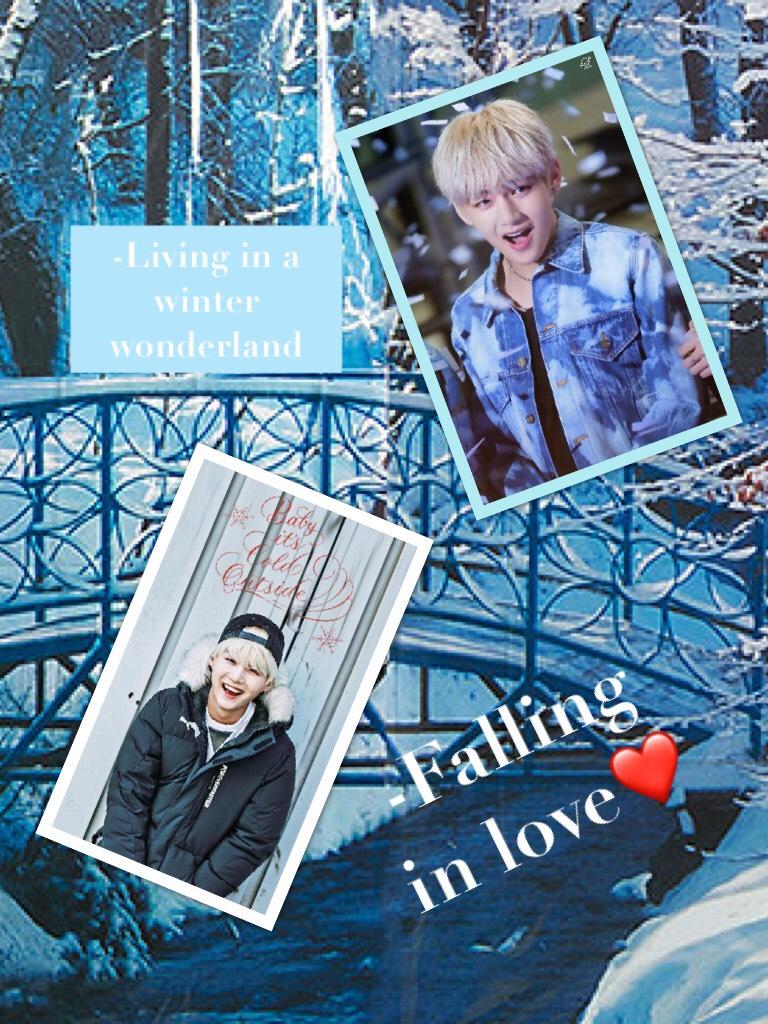 -Falling in love❤️
Min Yoongi and Kim Taehyung
(no I don't ship it) 
