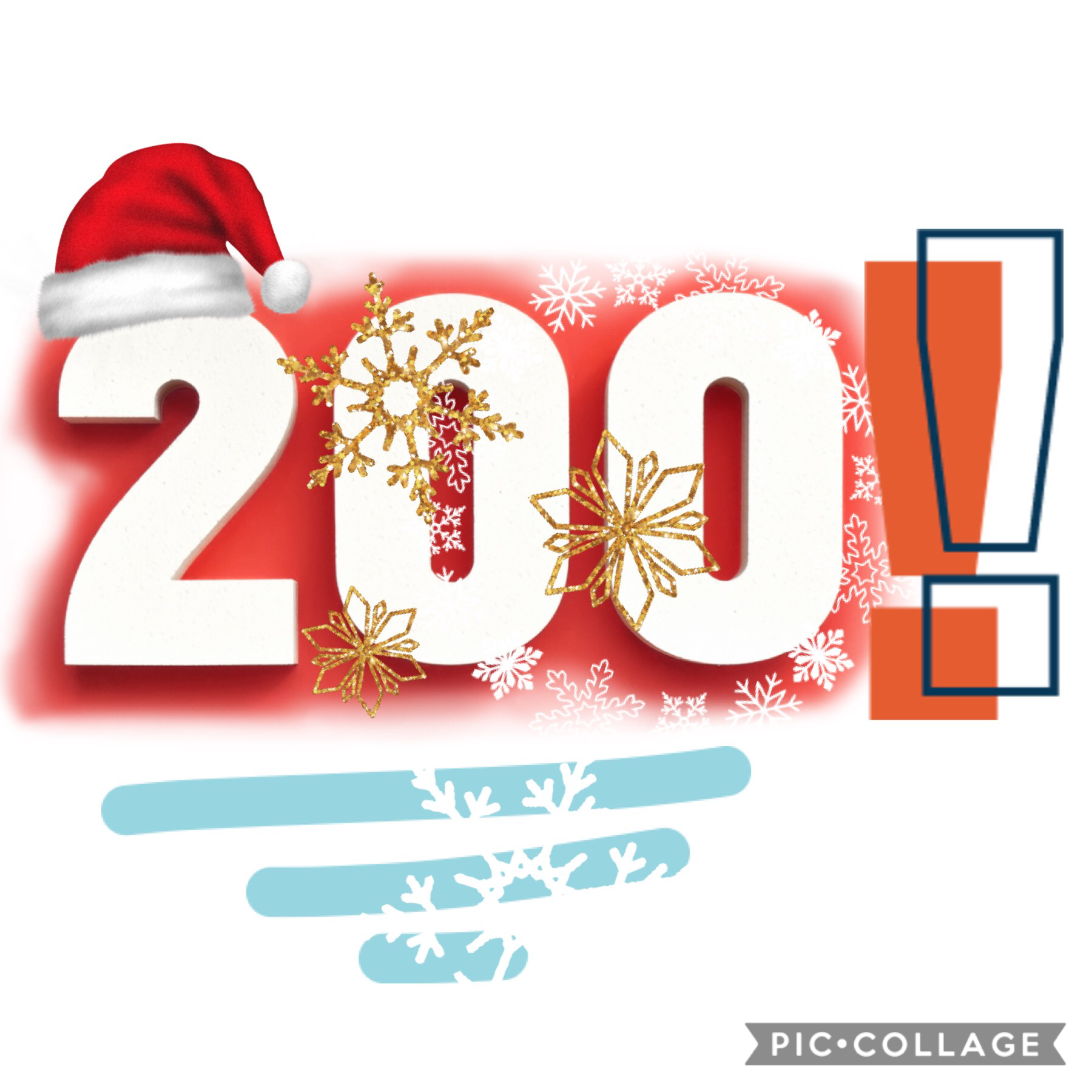 Thanks to everyone for 200 followers !!! Ik this is a little late but I had to do it anyway. Happy holidays and new year to everyone. 