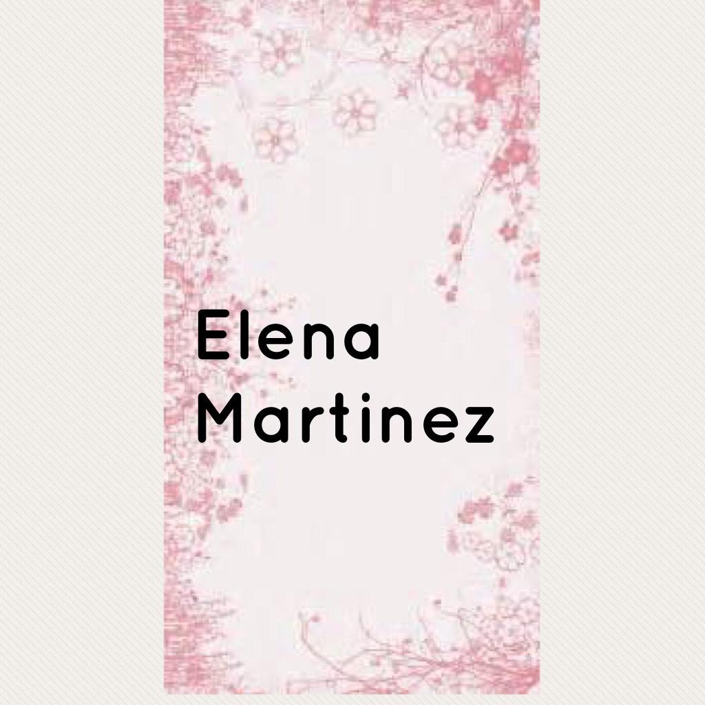 Elena
Martinez