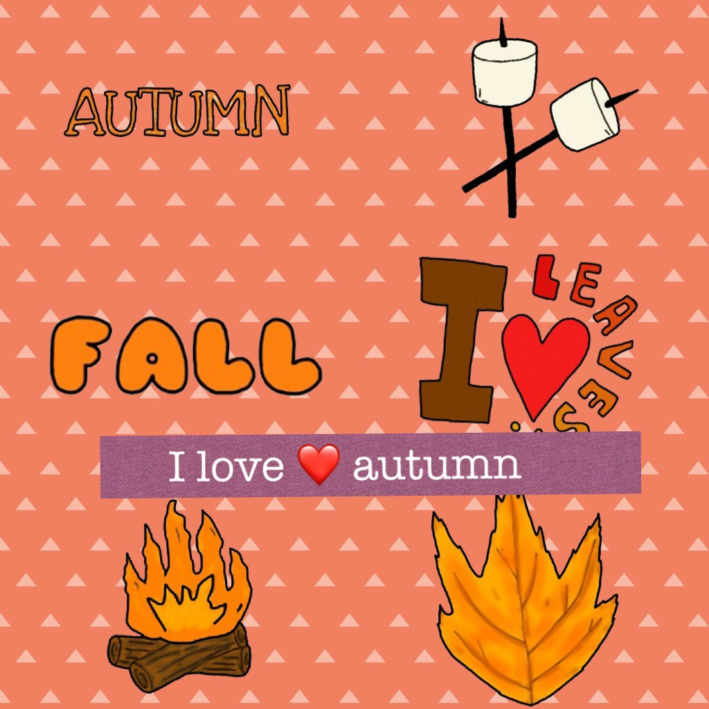I love ❤️ autumn 