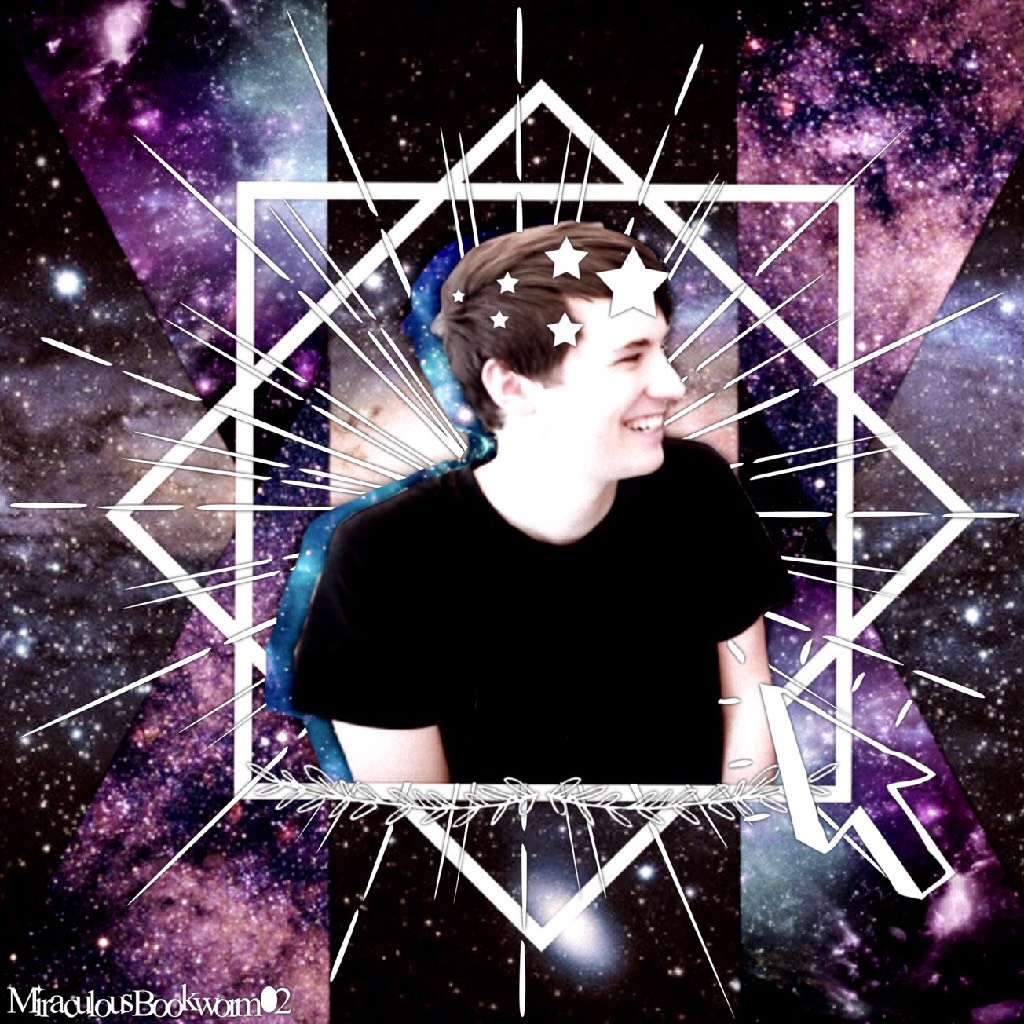Dan [danisnotonfire] edit (Here's simplicity at it's best if you ask me! Also I'm going away, so I won't be on here until Easter, sorry! ...And I'm totally NOT addicted to this space aesthetic.)