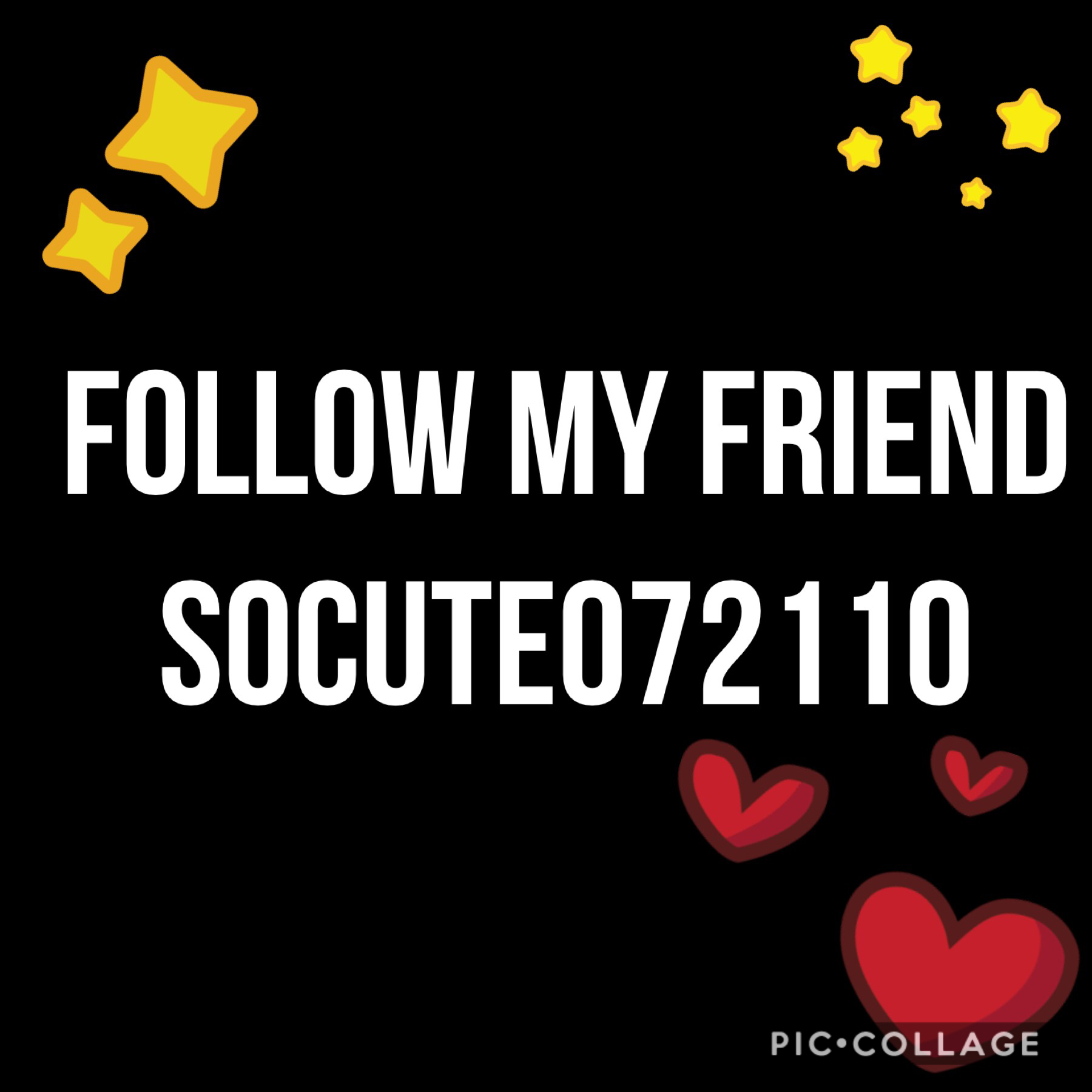 Follow her!!!😝😝❤️❤️❤️