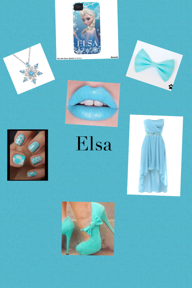 Elsa Inspired Outfit